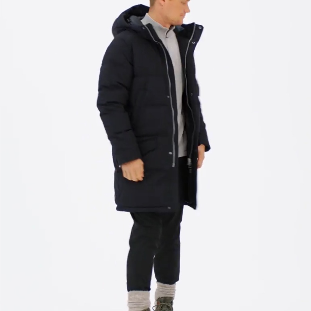 New Swims Ontario parka black down puffer jacket